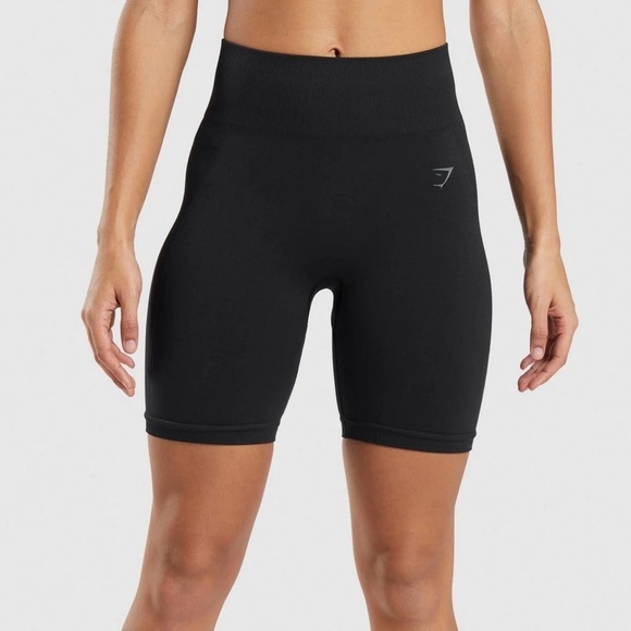 GYMSHARK Flex Cycling Shorts in Black, Small - Picture 2 of 7